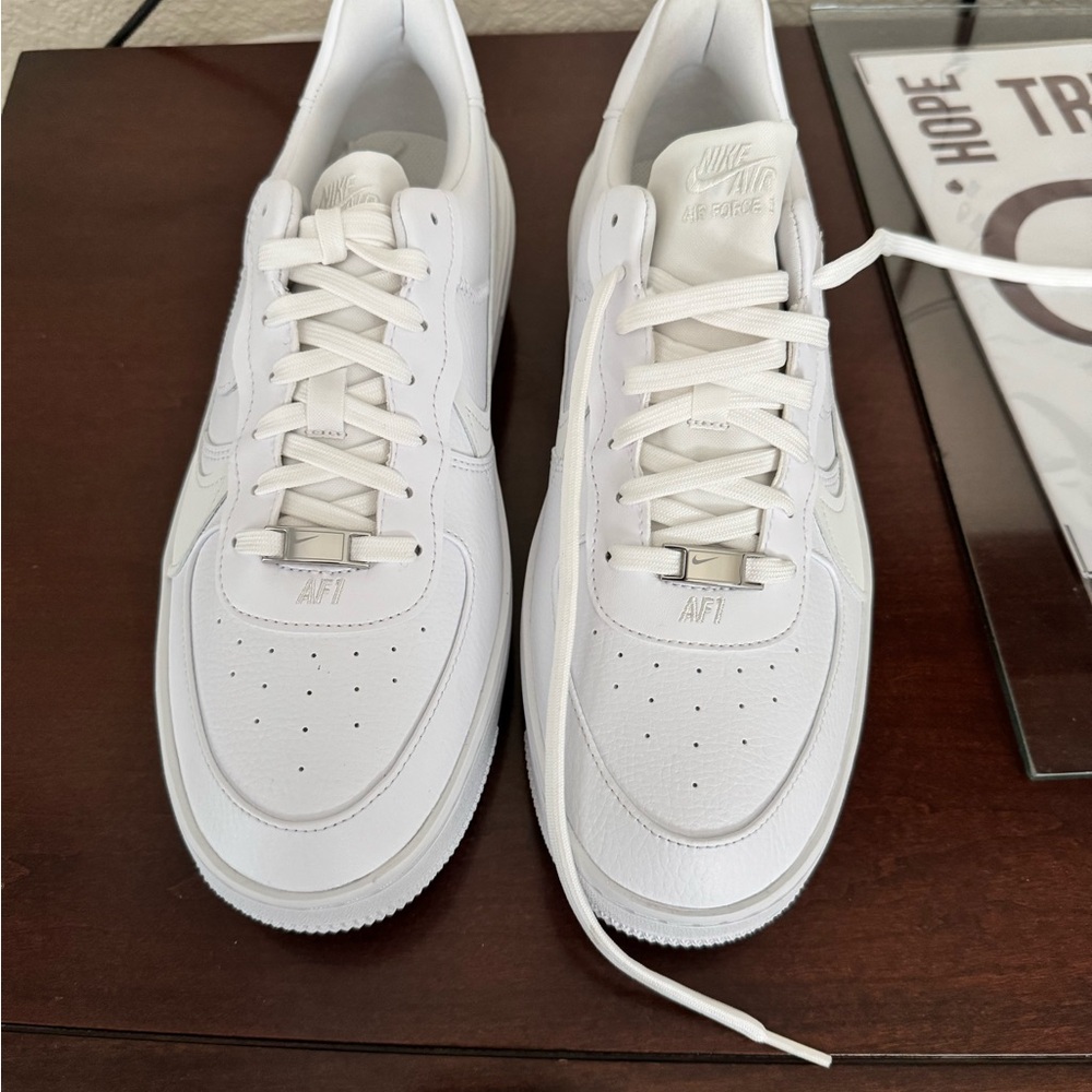 Nike Women's Air Force 1 White Athletic Shoes
